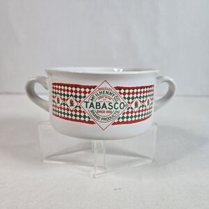 Tabasco Double Handled Serving Bowl 5" Wide X 2.5" Tall